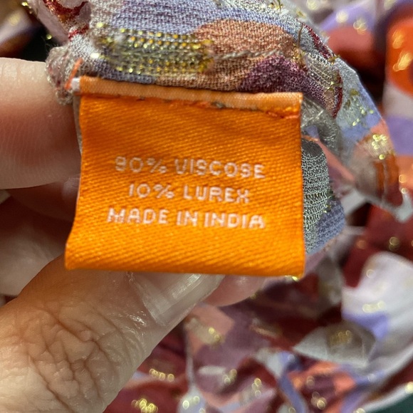 Oliphant FLIRTY SHORT DRESS- VENICE COGNAC Metallic Size S NWT Party Cocktail - Picture 14 of 15